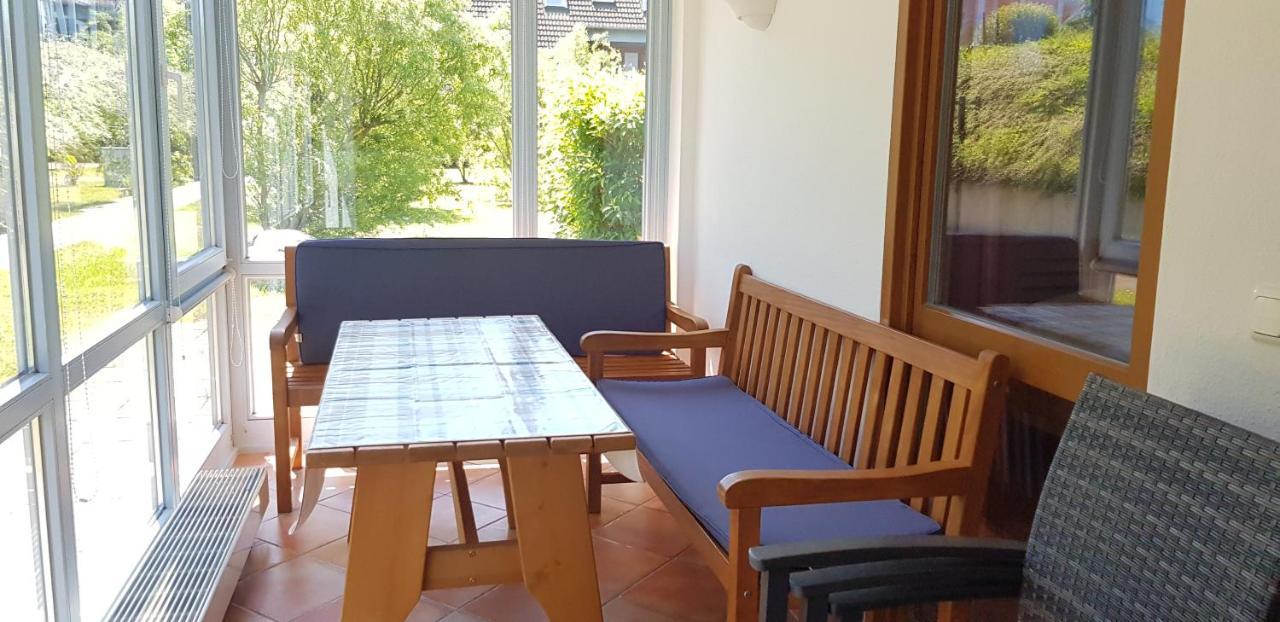Ferienwohnung 4 Im Haus Am See Mit Wintergarten Und Terrasse Seedorf  Eksteriør billede